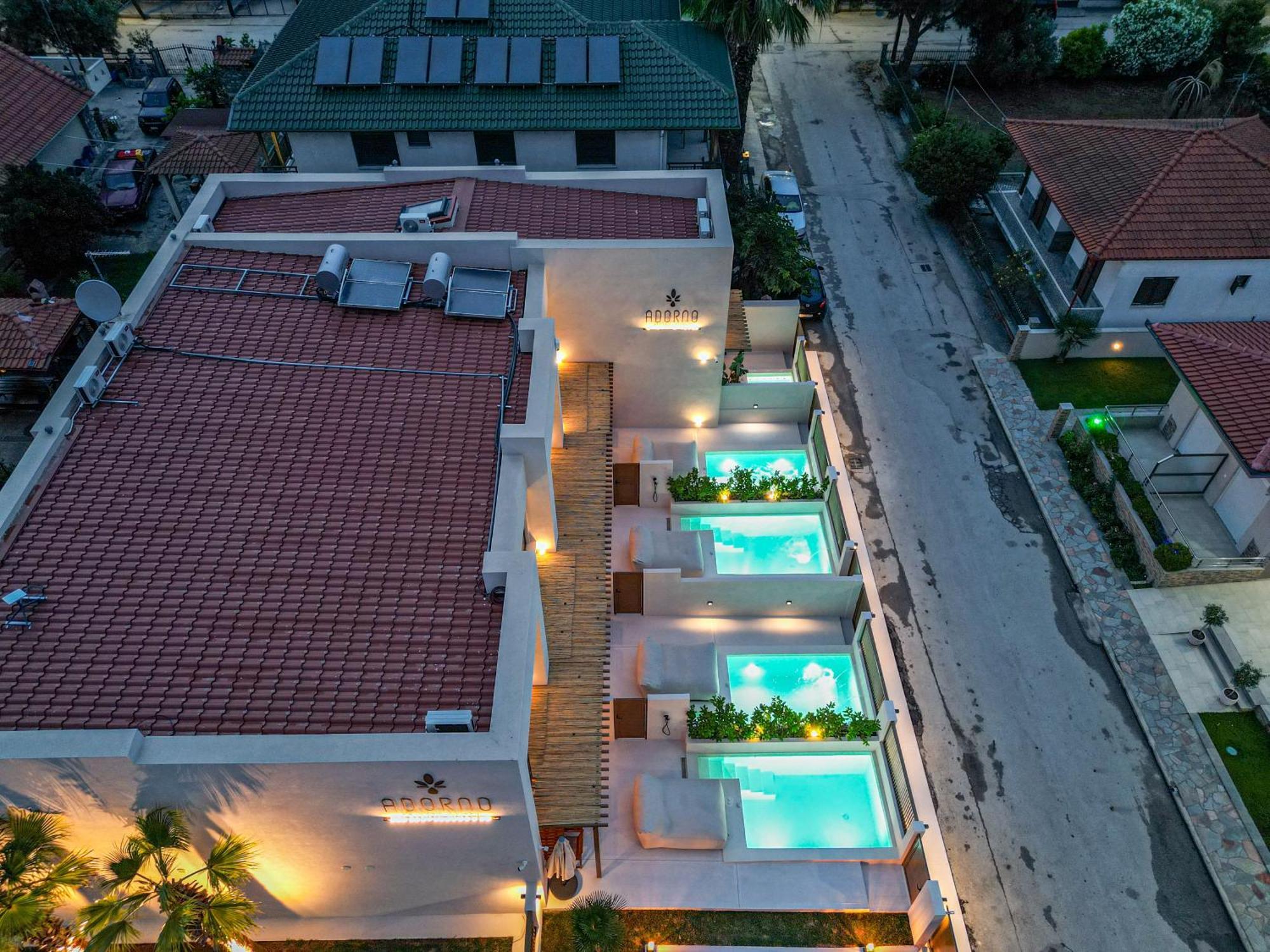 Adorno Private Suites Only Adults & Kids 12 Plus Vrasná 외부 사진